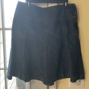 Denim skirt